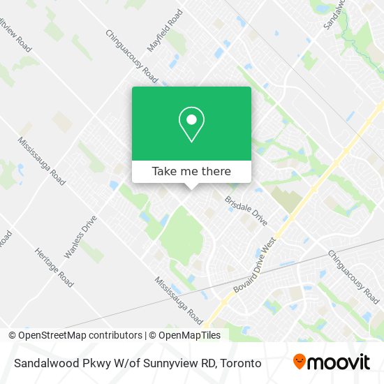 Sandalwood Pkwy W / of Sunnyview RD map