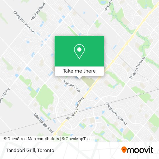 Tandoori Grill map