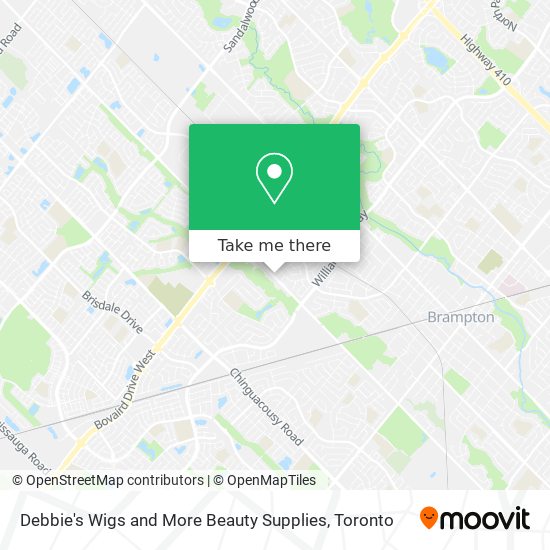 Debbie's Wigs and More Beauty Supplies map