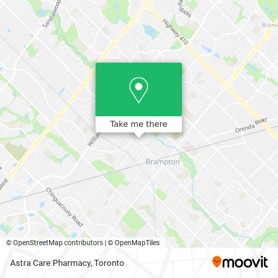 Astra Care Pharmacy map