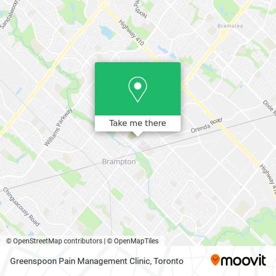Greenspoon Pain Management Clinic plan