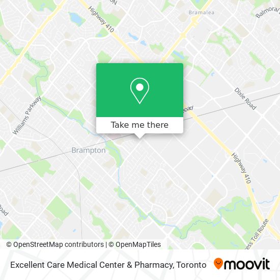 Excellent Care Medical Center & Pharmacy map