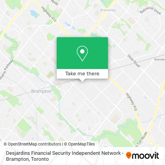 Desjardins Financial Security Independent Network - Brampton plan