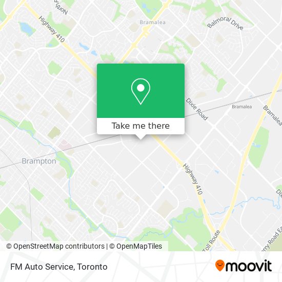 FM Auto Service map