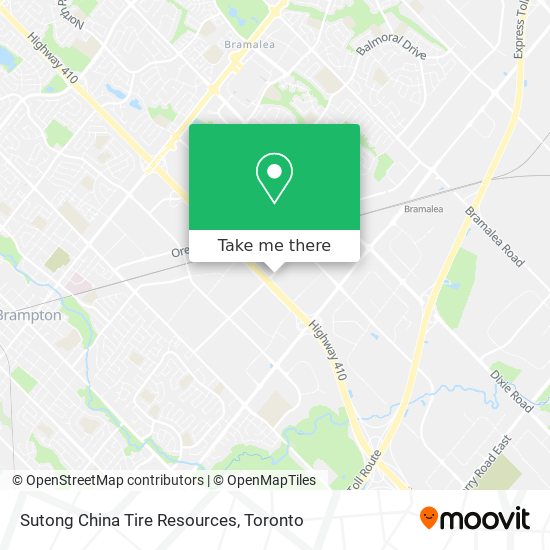 Sutong China Tire Resources map