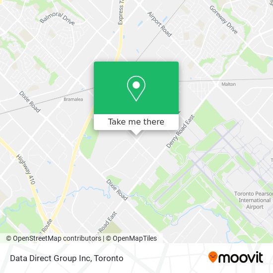 Data Direct Group Inc map