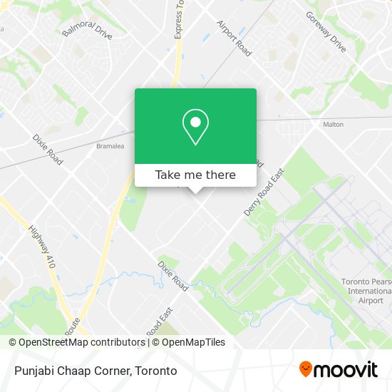 Punjabi Chaap Corner map