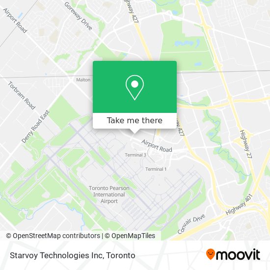 Starvoy Technologies Inc map