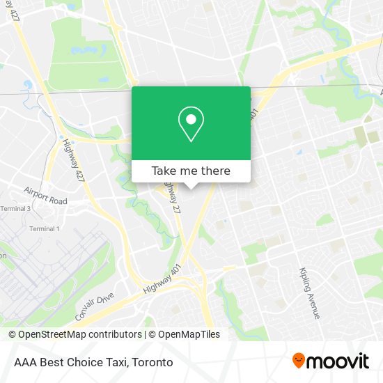AAA Best Choice Taxi map