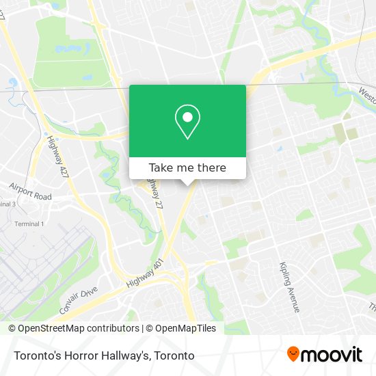 Toronto's Horror Hallway's plan