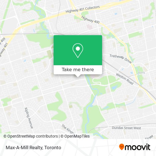 Max-A-Mill Realty map