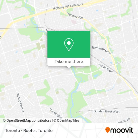 Toronto - Roofer plan