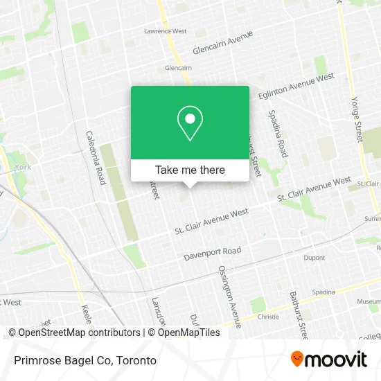 Primrose Bagel Co map
