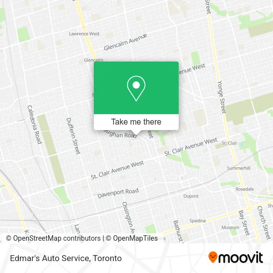 Edmar's Auto Service map