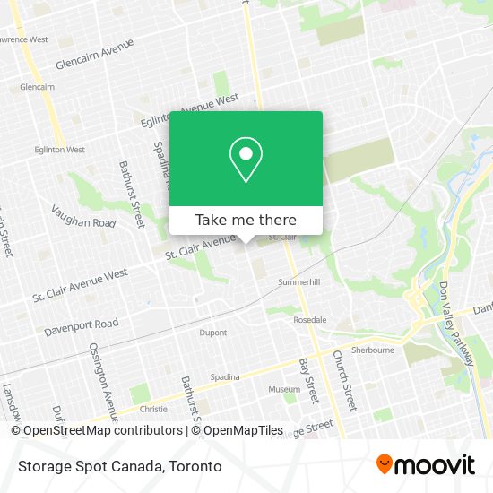 Storage Spot Canada plan