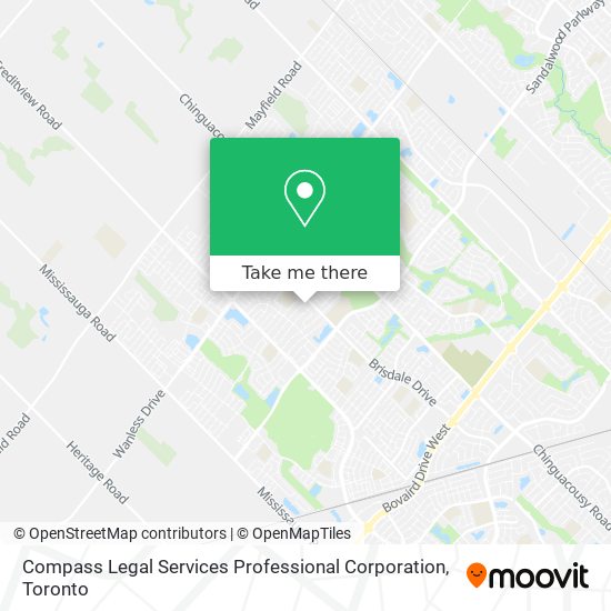 Compass Legal Services Professional Corporation map