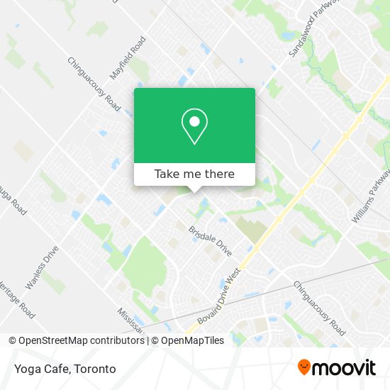 Yoga Cafe map