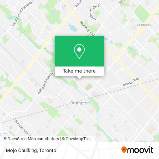 Mojo Caulking map