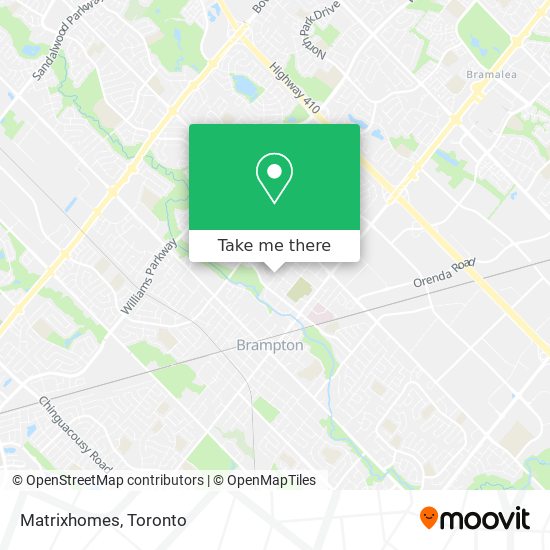 Matrixhomes map