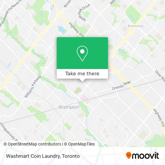Washmart Coin Laundry map
