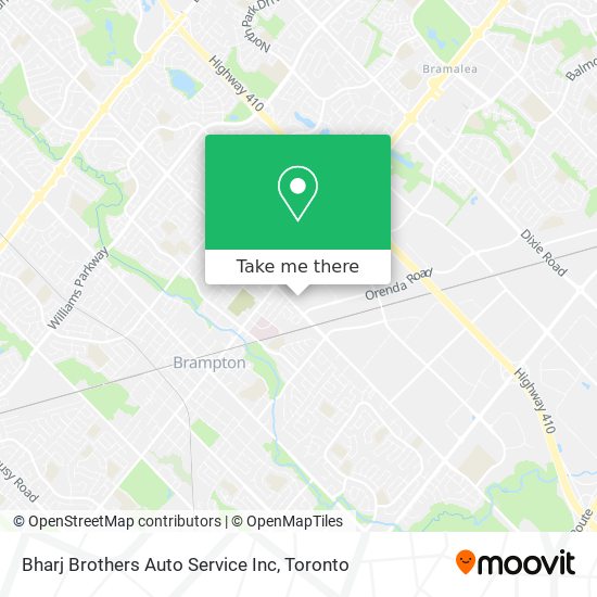 Bharj Brothers Auto Service Inc map