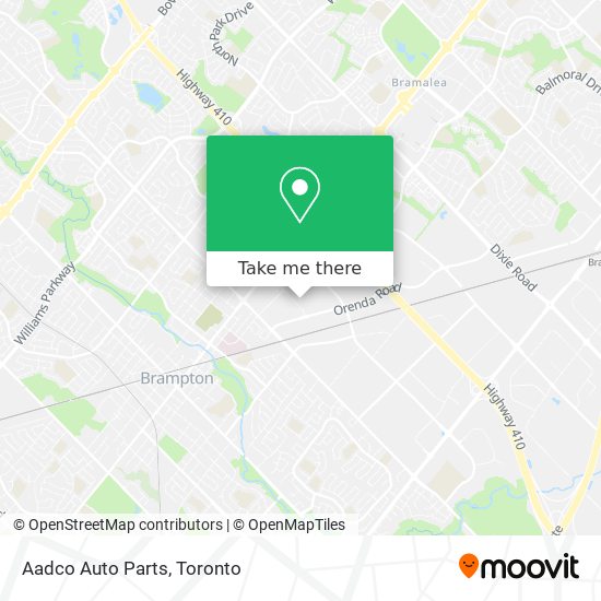 Aadco Auto Parts map