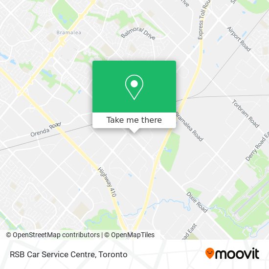 RSB Car Service Centre map