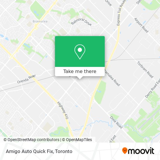 Amigo Auto Quick Fix map