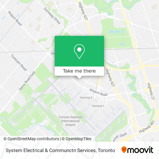 System Electrical & Communctn Services map