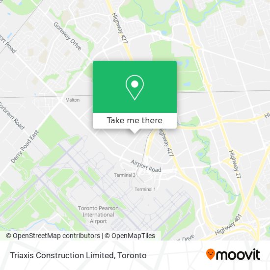 Triaxis Construction Limited map