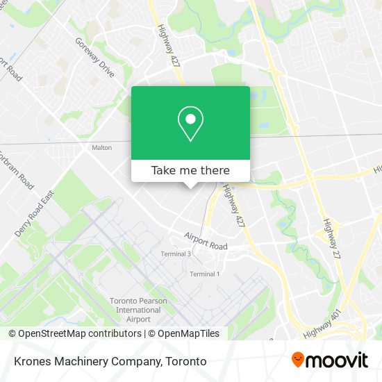 Krones Machinery Company map