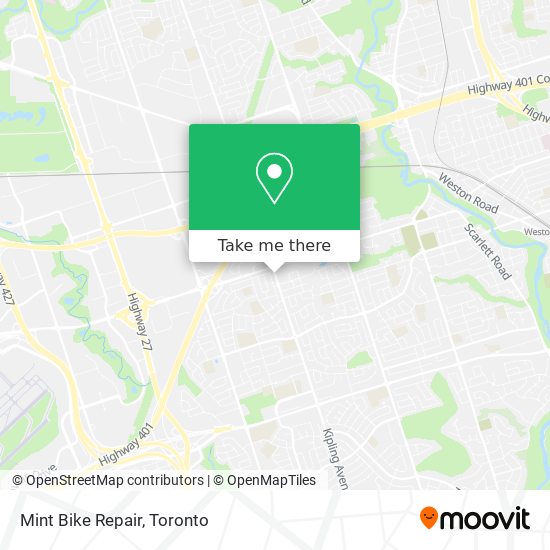 Mint Bike Repair map
