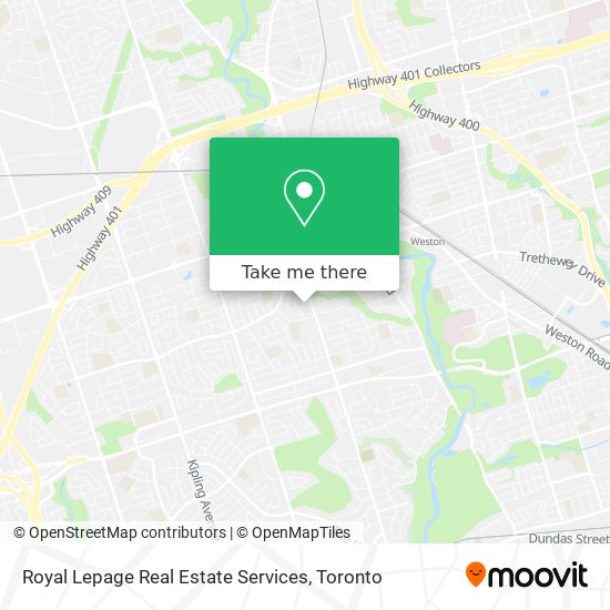 Royal Lepage Real Estate Services map