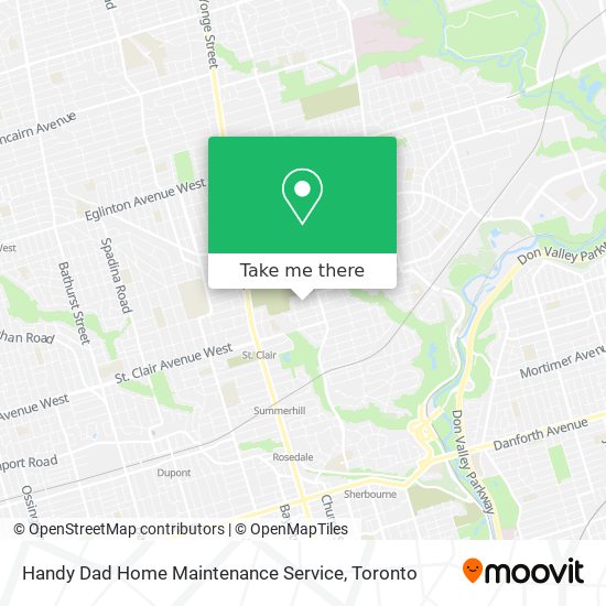 Handy Dad Home Maintenance Service map