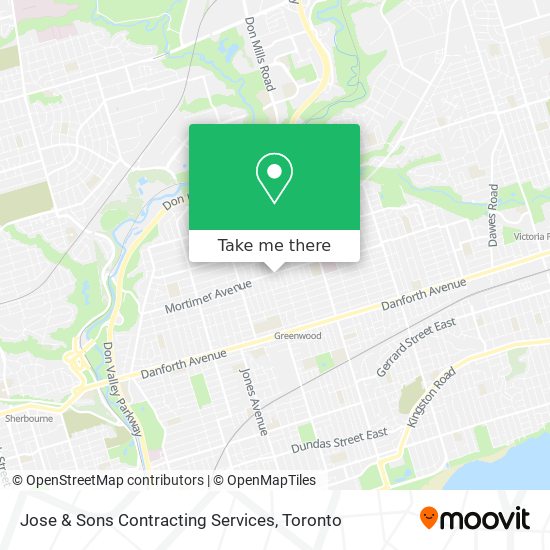 Jose & Sons Contracting Services map