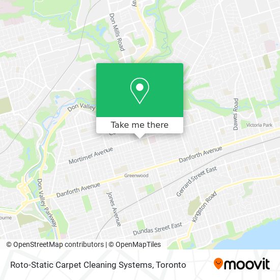 Roto-Static Carpet Cleaning Systems map