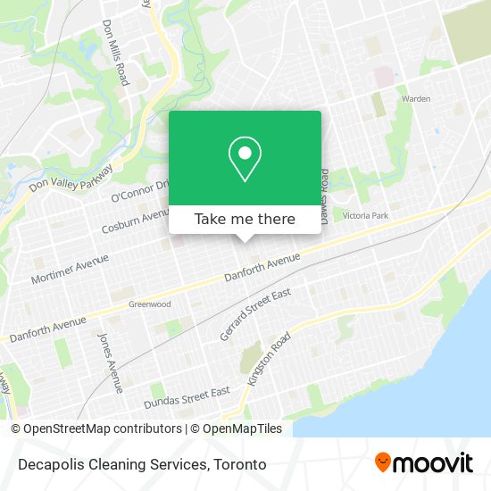 Decapolis Cleaning Services plan