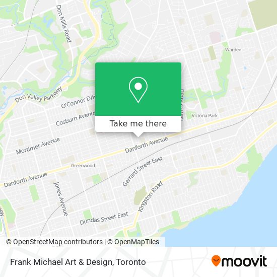 Frank Michael Art & Design map