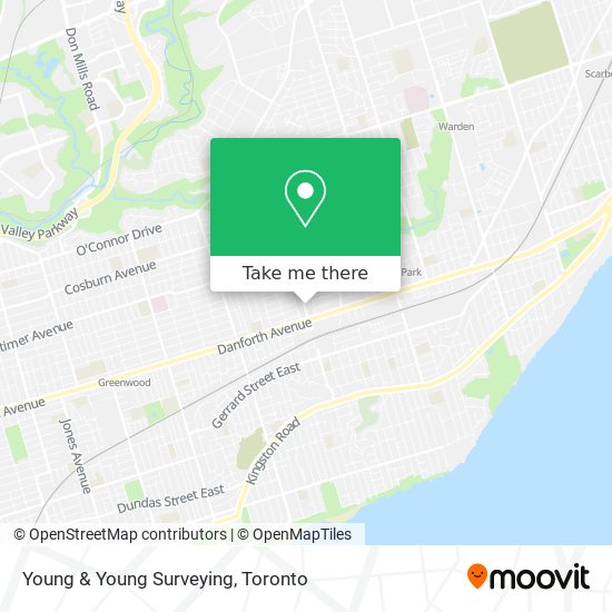 Young & Young Surveying map