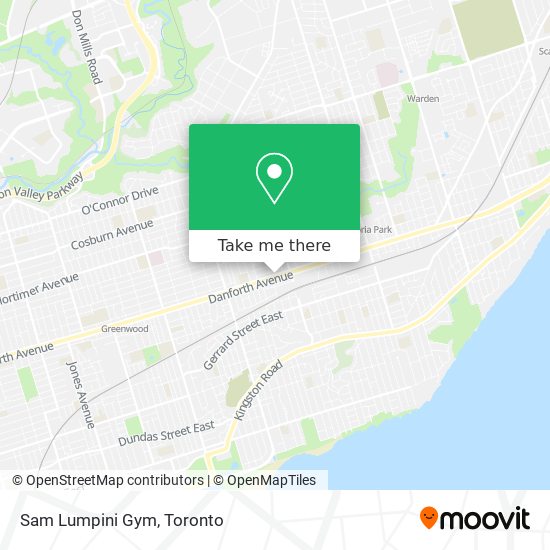 Sam Lumpini Gym map