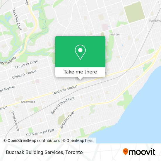 Buoraak Building Services map