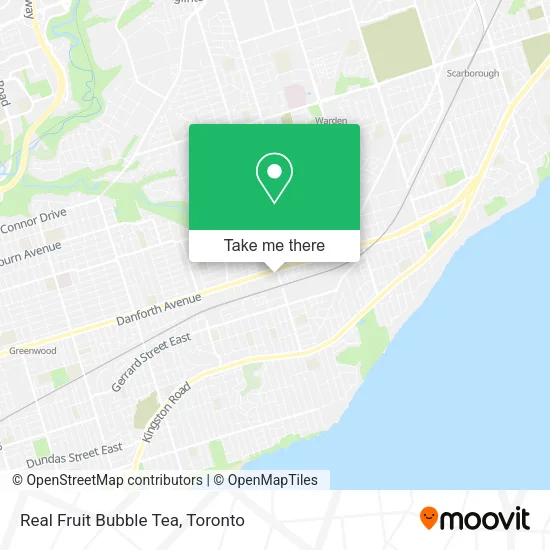 Real Fruit Bubble Tea map