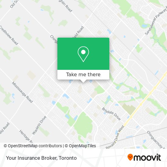 Your Insurance Broker map