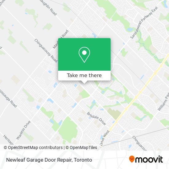 Newleaf Garage Door Repair plan