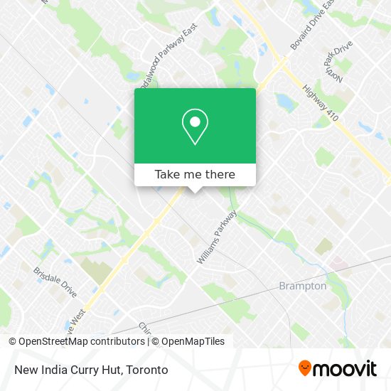 New India Curry Hut map