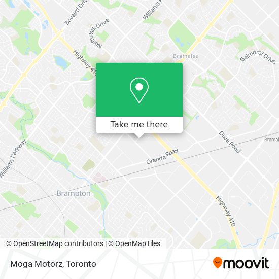Moga Motorz map