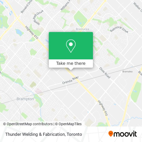 Thunder Welding & Fabrication map