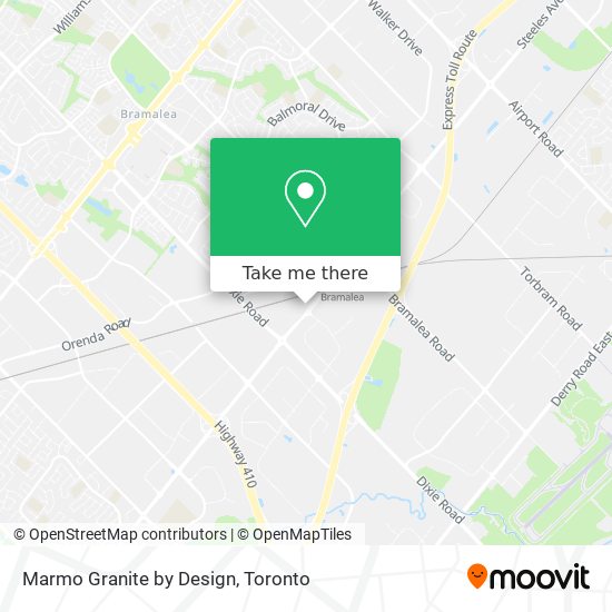 Marmo Granite by Design map