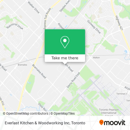 Everlast Kitchen & Woodworking Inc map