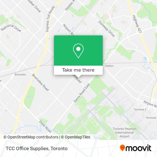 TCC Office Supplies map